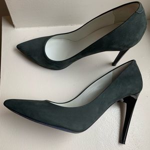 Proenza Schouler Green Pointed-Toe Heels